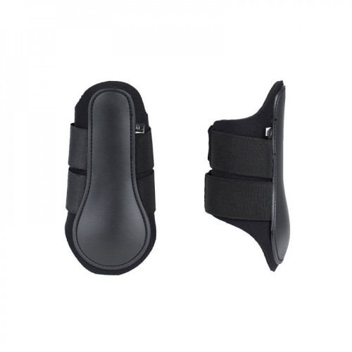 Finn-Tack FT Tendon boots, front, Black, M