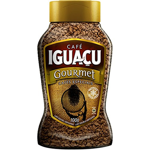 Cafe Iguacu Gourmet Cafe Especials Freeze Dried Instant Brazilian Coffee, 100 grams Cafe Iguacu Gourmet Cafe Especials Freeze Dried Instant Brazilian Coffee, 100 grams