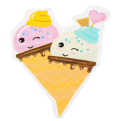 DYLIVeS Ice Cream Party Napkins, Ice Cream Cocktail Party Napkins, Disposable Paper Napkins for Baby Shower, Dinner, Luncheon, Ice Cream Shape Birthday Party Supplies Decoration, 6.5 Inch (Pack of 50) DYLIVeS Ice Cream Party Napkins, Ice Cream Cocktail Party Napkins, Disposable Paper Napkins for Baby Shower, Dinner, Luncheon, Ice Cream Shape Birthday Party Supplies Decoration, 6.5 Inch (Pack of 50)