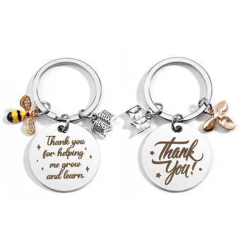 2023 Graduation Keychain Teacher Gifts for Women Thank You Gifts Back to School Teacher Gifts Teacher Appreciation Gifts Cool Gifts for Teachers Birthday Christmas Teachers' Day Gifts for Teacher