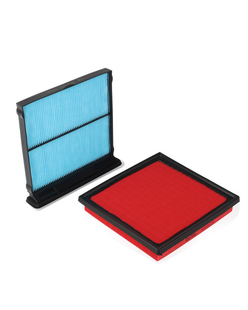 Forccord 1Pcs HEPA Cabin Air Filter and 1Pcs Engine Air Filter Fit for Subaru Forester 2.5L 2023 2022 2021 2020 2019 Activated Carbon Cabin Filter Replacement 72880-FL000 16546AA16A