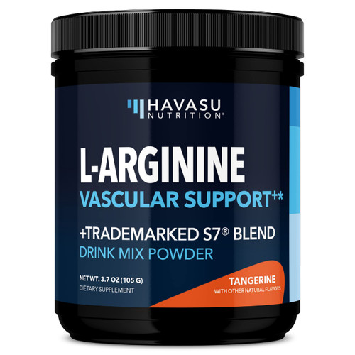 L Arginine Powder | L-Arginine L-Citrulline Organic Beet Root and S7 Plant-Based Ingredients for Pre Workout and Post Workout | Nitric Oxide Supplements for Men & Women | Tangerine L-Arginine Powder L Arginine Powder | L-Arginine L-Citrulline Organic Beet Root and S7 Plant-Based Ingredients for Pre Workout and Post Workout | Nitric Oxide Supplements for Men & Women | Tangerine L-Arginine Powder