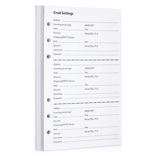 Password Address Book Refill Pages for Binder Password Address Notebook Replacement Page 3.9?x 6.7? Password Address Book Refill Pages for Binder Password Address Notebook Replacement Page 3.9?x 6.7?
