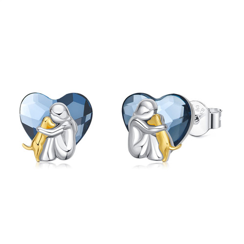 Hypoallergenic Dog Earrings 925 Sterling Silver Cute Animal Dog Stud Earrings Dog Jewelry Gifts for Women Girls Pet Dog Lover Hypoallergenic Dog Earrings 925 Sterling Silver Cute Animal Dog Stud Earrings Dog Jewelry Gifts for Women Girls Pet Dog Lover