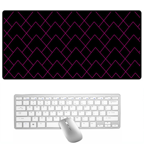 llsxi Abstract Art Black Mouse Pad,Customizable Extend Gaming Mouse Pad,Personalized Large Gaming Desk Pad Non-Slip Rubber Base Keyboard Mouse Mat L?11.81"x27.59"x0.12"?
