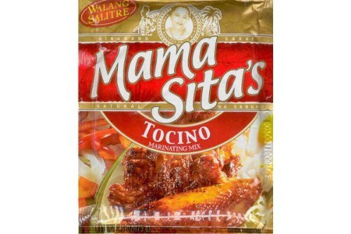 Tocino Marinating Mix (Sweetened Cured Pork Mix) - 2.6oz by Mama Sita. by N/A