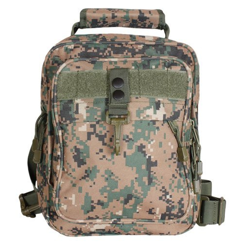 Fox Outdoor Products Cruiser Messenger Bag, Digital Woodland