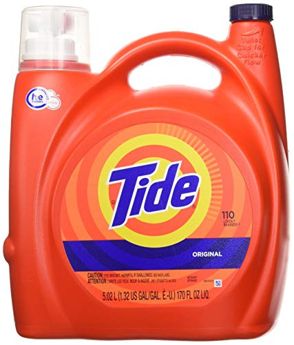 Tide 8317 High Efficiency Laundry Detergent, 170 Fl. Oz. 110 Loads