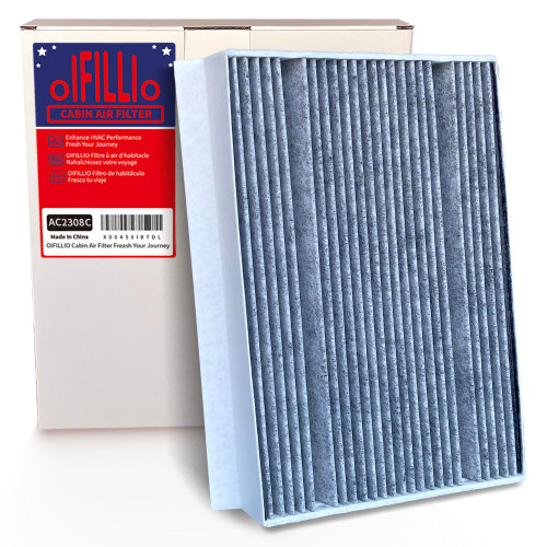 Sprinter Cabin Air Filter for 2019 2020 2021 2022 Mercedes Sprinter 1500 2500 3500 4500; Freightliner sprinter 1500 2500 3500 Van; 9108301100, PC99348C OIFILLIO Activated Carbon Filter AC2308C 1pc