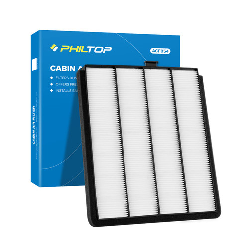PHILTOP Cabin Air Filter, Replacement for CF8813A, CP813, MDX V6 3.5L(2001-2006), Pilot V6 3.5L(2003-2008), Odyssey V6 3.5L(1999-2004), Premium Cabin Filter with Activated Carbon, Pack of 1