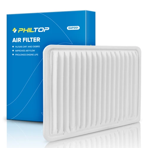 PHILTOP Engine Air Filter, EAF051 (CA10163) Replacement for Tacoma L4 (2005-2021), Improve Engine Performance