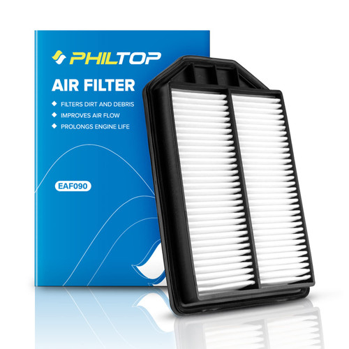 PHILTOP Engine Air Filter, EAF090 (CA10344) Replacement for CR-V CRV 2.4L L4 (2007-2009), Premium Air Filter Protect Engine & Improves Acceleration