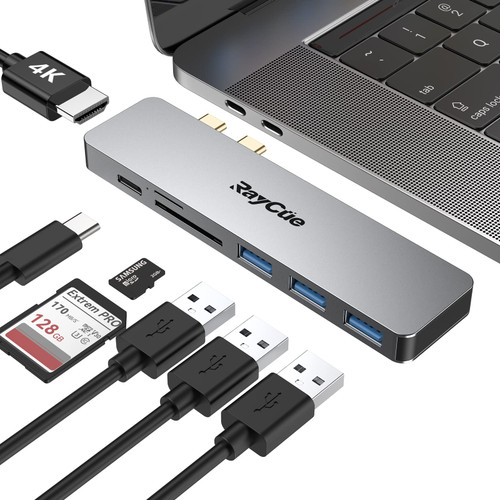 USB C Adapters for MacBook Pro, MacBook Air M1 USB Accessories with 4K HDMI, Thunderbolt 3 Charging Port, 3 USB 3.0, SD/TF Card Reader, MacBook Pro USB Adapter for MacBook Pro/MacBook Air 2020-2016 USB C Adapters for MacBook Pro, MacBook Air M1 USB Accessories with 4K HDMI, Thunderbolt 3 Charging Port, 3 USB 3.0, SD/TF Card Reader, MacBook Pro USB Adapter for MacBook Pro/MacBook Air 2020-2016