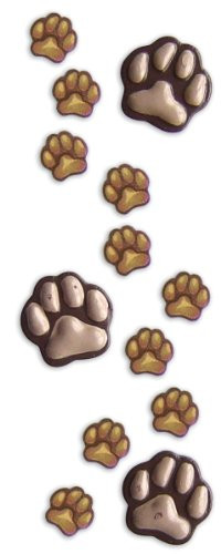Jolee's Boutique Dimensional Sticker, Paws