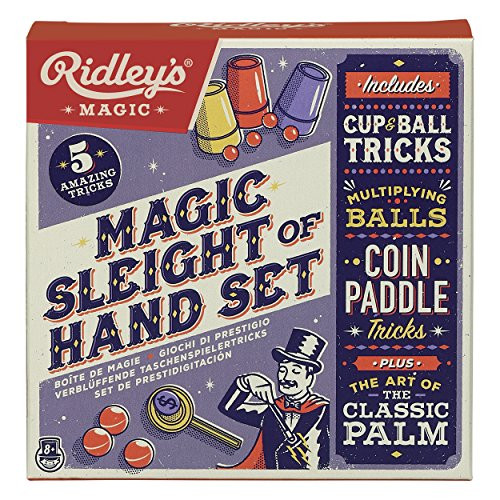 Ridley's Sleight of Hand Magic and Tricks Set