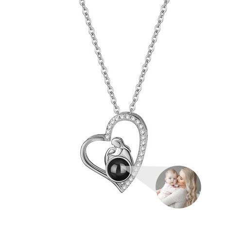 ustomized Mother's Day Projection Necklace I Love You 100 Languages Necklace Projection Pendant Heart Mother's Day Gift for Women Mom ustomized Mother's Day Projection Necklace I Love You 100 Languages Necklace Projection Pendant Heart Mother's Day Gift for Women Mom