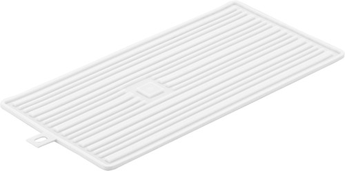 Yamazaki Home Tower Silicone Folding Dish Drying Drainer Mat For Kitchen, Rolls Up - Silicone
