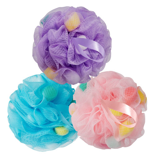 BCKENEY Bath Loofah Sponge Soft Mesh Shower Puff for Body Wash Bath Sponge Body Scrubber for Women & Men Body Exfoliator-Bathing Accessories (3Pack 40G S) BCKENEY Bath Loofah Sponge Soft Mesh Shower Puff for Body Wash Bath Sponge Body Scrubber for Women & Men Body Exfoliator-Bathing Accessories (3Pack 40G S)