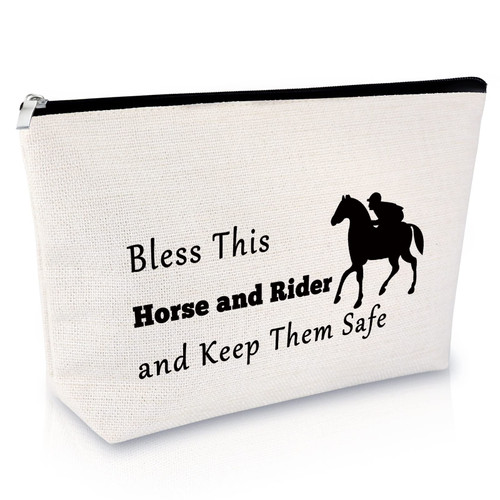 Horse Lover Gift Makeup Bag Horse Gift for Women Equestrian Gift for Girls Daughter Horse Rider Gift for Friends Cosmetic Bag Birthday Gift for Best Friend Graduation Valentines Day Gift Travel Pouch Horse Lover Gift Makeup Bag Horse Gift for Women Equestrian Gift for Girls Daughter Horse Rider Gift for Friends Cosmetic Bag Birthday Gift for Best Friend Graduation Valentines Day Gift Travel Pouch