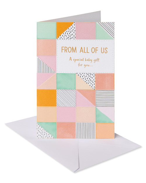 American Greetings Baby Shower Card from Us (Everything Happy) American Greetings Baby Shower Card from Us (Everything Happy)