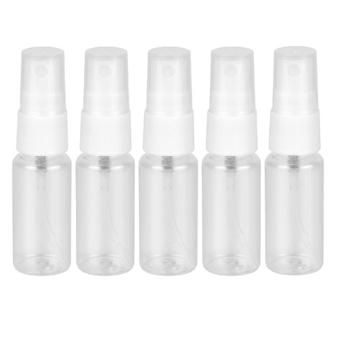 FOHOLA 5 Pcs Spray Bottles, 50ML Clear Empty Refillable Atomiser, Mist Sprayer Bottles, Small Travel Spray Bottle Set (5)