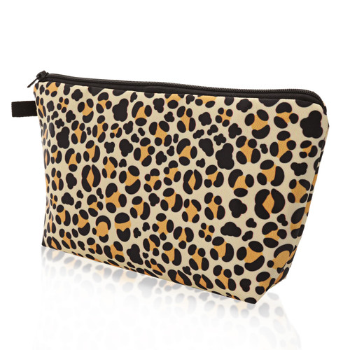 TIESOME Makeup Bag, Cosmetic Bag Zipper Cosmetic Pouch Makeup Pouch Travel Toiletry Bag Organizer Cute Makeup Brushes Storage Bag for Women Girls