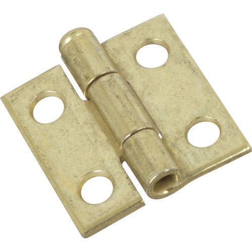 National Hardware N141-622 V508 Removable Pin Hinges in Brass, 2 pack