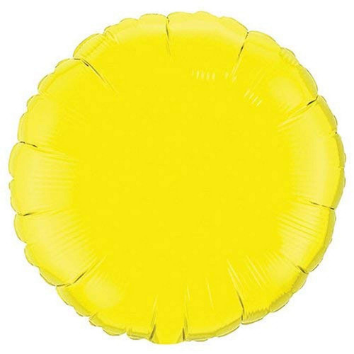 Qualatex 012915 Round-Yellow, 18"
