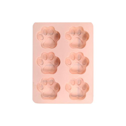 6 Cavity Cute Cat Silicone Mold Fondant Cake Mold Holiday DIY Baking Tool For Making Chocolate Candy Soaps Cute Cat Silicone Mold Easy To Release Baking Tool