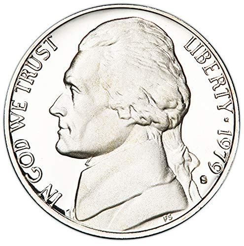 1979 S Type 1 Proof Jefferson Nickel Choice Uncirculated US Mint