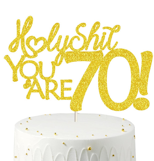 Happy 70th Birthday Cake Topper 70 Birthday Cake Toppers-Gold Glitter, Funny 70th Cake Topper for Men,70 Cake Topper For Women, 70th birthday decorations,70th Birthday Cake Topper seventy Party Decoration Happy 70th Birthday Cake Topper 70 Birthday Cake Toppers-Gold Glitter, Funny 70th Cake Topper for Men,70 Cake Topper For Women, 70th birthday decorations,70th Birthday Cake Topper seventy Party Decoration