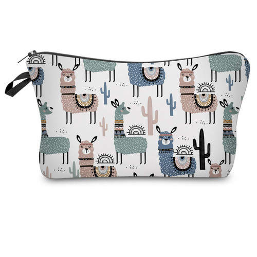 Cosmetic Bag for Women,NIUTA Adorable Roomy Makeup Bags Travel Waterproof Toiletry Bag Accessories Gifts (Alpaca(51444)) Cosmetic Bag for Women,NIUTA Adorable Roomy Makeup Bags Travel Waterproof Toiletry Bag Accessories Gifts (Alpaca(51444))