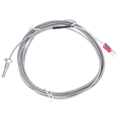 Screw Probe Temperature Sensor J Type Thermocouple 2 Meters Cable Temperature Range: 0~750? WRNJ-M6
