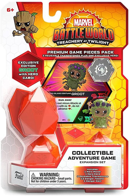 Funko Marvel Battleworld: Treachery at Twilight Premium Pieces Pack with Spider-Island Groot