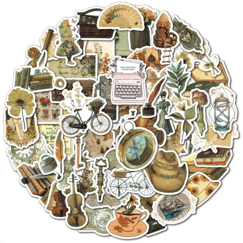 115 pcs Laptop Stickers Aesthetic Vintage, Vinyl Waterproof Vintage Stickers Pack for Adults, Teens, Journaling, Water Bottle, Scrapbooking, Computer, Travel Case Phone Stickers 115 pcs Laptop Stickers Aesthetic Vintage, Vinyl Waterproof Vintage Stickers Pack for Adults, Teens, Journaling, Water Bottle, Scrapbooking, Computer, Travel Case Phone Stickers