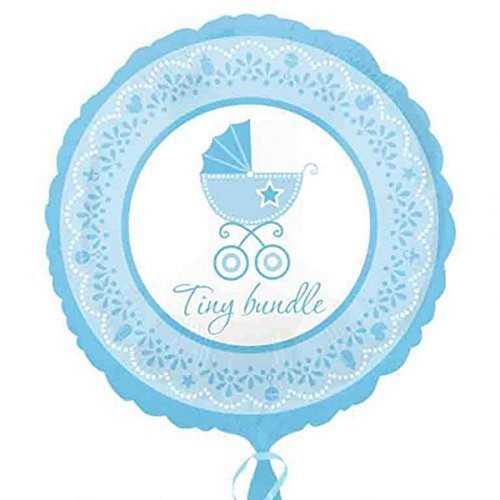 Anagram Celebrate Baby Boy Foil Balloon, 18", Multicolored