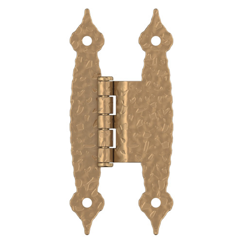 Amerock BPR3406CZ | Cabinet Hinge | 3/8 in (10 mm) Offset Non-Self Closing Face Mount | Champagne Bronze | Kitchen Cabinet Door Hinge | 1 Pair/2 Pack | Functional Hardware