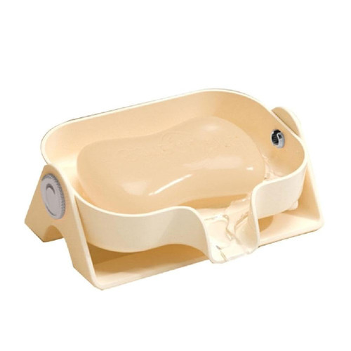 Soap Holder Self-draining Soap Saver Stand for Shower Bathroom Kitchen Sink Soap Bar Tray Container Waterfall Soap Dish Drainage Soap Box
