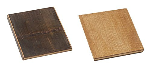 American Metalcraft BWB109 Serve Boarded Bamboo, Square, Medium