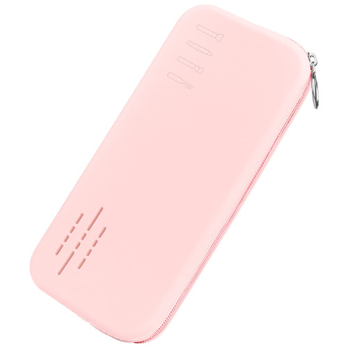 YONOY Travel Makeup Brush Holder zippered pouch, silicone Portable Cosmetic Brushes Holder, Soft and Sleek Makeup Tools Organizer Bag-Pink YONOY Travel Makeup Brush Holder zippered pouch, silicone Portable Cosmetic Brushes Holder, Soft and Sleek Makeup Tools Organizer Bag-Pink