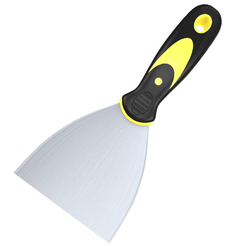 Putty Knife Scrapers, Spackle Knife, Metal Scraper Tool for Drywall Finishing, Plaster Scraping, Decals, and Wallpaper(4 Inch)