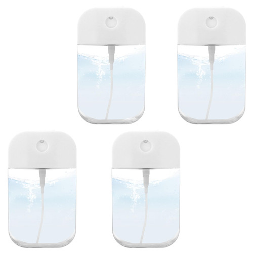 4Pcs Clear Spray Bottles, Cardcase-like Plastic Perfume Spray Bottles Refillable Fine Mist Spray Bottle Portable Moisturizing Sprayer Box Empty Travel Bottle for Makeup Cosmetic Essential Oil 50ML Cap 4Pcs Clear Spray Bottles, Cardcase-like Plastic Perfume Spray Bottles Refillable Fine Mist Spray Bottle Portable Moisturizing Sprayer Box Empty Travel Bottle for Makeup Cosmetic Essential Oil 50ML Cap