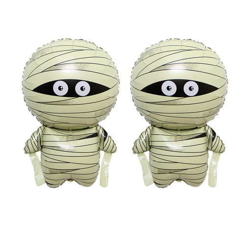 AVMBC Halloween Foil Balloons Large Halloween Mylar Balloons Mummy Balloons Halloween Party Decoration Supplies 2Pcs AVMBC Halloween Foil Balloons Large Halloween Mylar Balloons Mummy Balloons Halloween Party Decoration Supplies 2Pcs