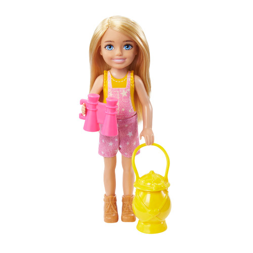 Barbie It Takes Two Doll & Accessories, Camping Playset with Owl, Sleeping Bag & Accessories, Blonde Chelsea Small Doll Barbie It Takes Two Doll & Accessories, Camping Playset with Owl, Sleeping Bag & Accessories, Blonde Chelsea Small Doll
