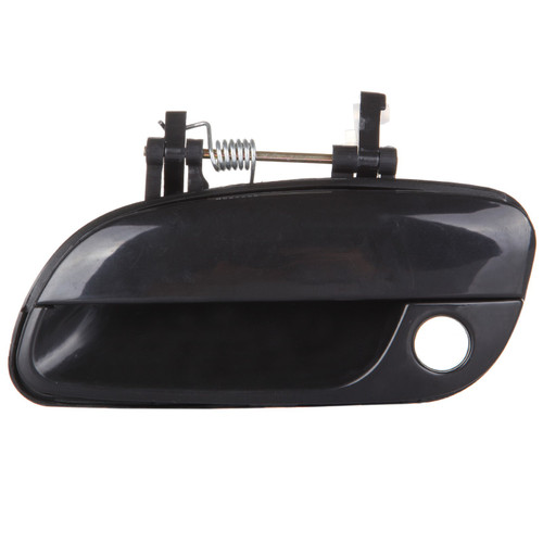 OCPTY Door Handle Exterior Front Driver Left Side Replacement fit 2001-2005 for Hyundai Elantra Outside Door Handle Black