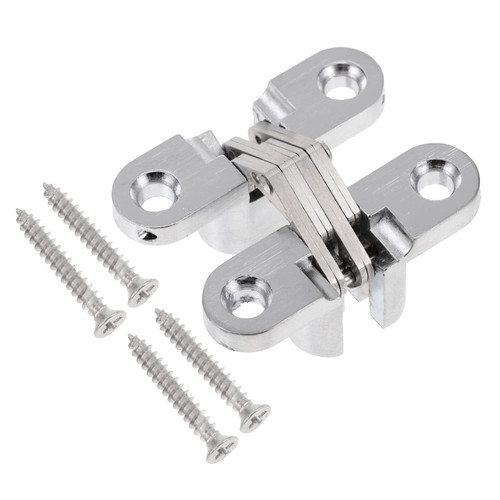 DOITOOL Invisible Closing Hinge Spring Hinge Cabinet Door Hinge Hinges for Kitchen Cabinets Self Closing Cabinet Hinges Spring Self- Closing Hinges Hydraulic Buffer Hinges Auto Close Hinge