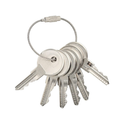 Notonmek 751CH 6Pcs Universal Keys CH751 Compatible with Multiple Locks RV Campers Doors T-Handles Pickup Shells Tool Boxes