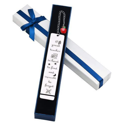 VNOX Teacher Appreciation Gifts | Metal Bookmark Teacher Gifts for Women Men Graduation Teachers Day Christmas Valentine's Day Gifts for Teacher Professor Special Education Teachers VNOX Teacher Appreciation Gifts | Metal Bookmark Teacher Gifts for Women Men Graduation Teachers Day Christmas Valentine's Day Gifts for Teacher Professor Special Education Teachers
