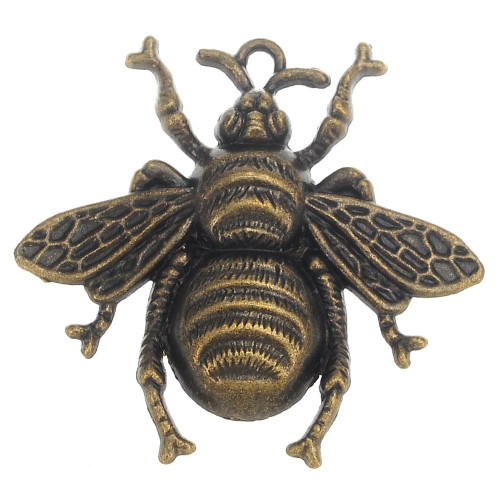 18Pcs Bee Charms DIY Jewelry Making Pendant Fit Bracelet Necklace Vintage Antique Silver,Antique Bronze (Antique Bronze) 18Pcs Bee Charms DIY Jewelry Making Pendant Fit Bracelet Necklace Vintage Antique Silver,Antique Bronze (Antique Bronze)