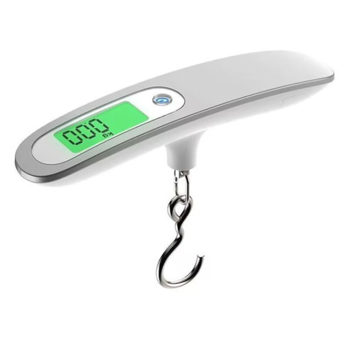 Luggage Scale, 50kg Hand Hanging Portable Travel Scale with Hook Electronic Baggage Weight Measuring Digital Weighing Luggage Scale, 50kg Hand Hanging Portable Travel Scale with Hook Electronic Baggage Weight Measuring Digital Weighing